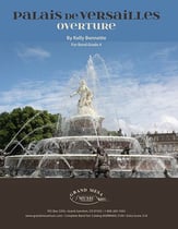 Palais de Versailles Overture Concert Band sheet music cover